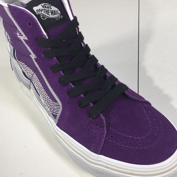 NWT Vans SK8 Hi Top Lightning Bolt Women’s 6 - Picture 6 of 10